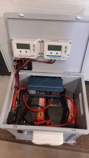 OffGrid Stromversorgung - Notstrombox, PV, 230V (350W)  Bild 2