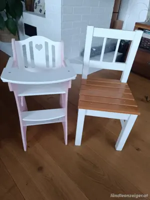 Kinder- und Puppenstühle