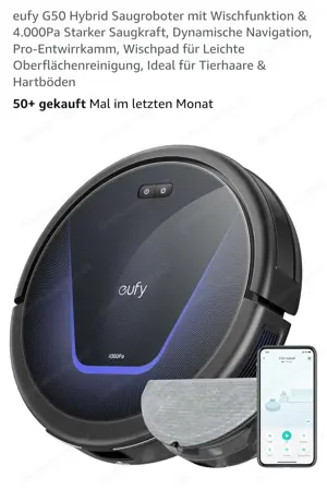 Saugroboter mit Wischfunktion Bild 2