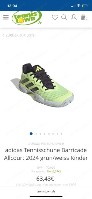 Adidas Barricade Allcourt 2024  Bild 6