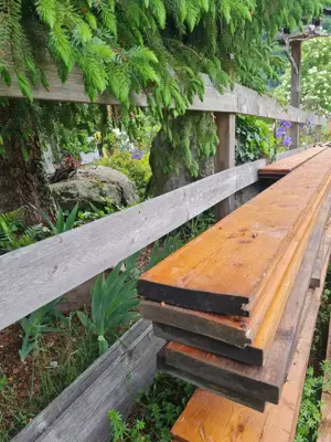 Lärchen-bretter    Dielen   Bild 3