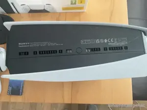 PS5 , PlayStation 5 laufwerk spielkonsole mit 2 kontrollern und OVP + rechung , garantie , zustand : Bild 4