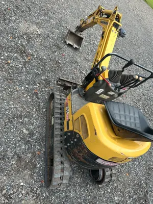 Yanmar Sv08 Minibagger Verstellfahrwerk Aux 2 Bild 7