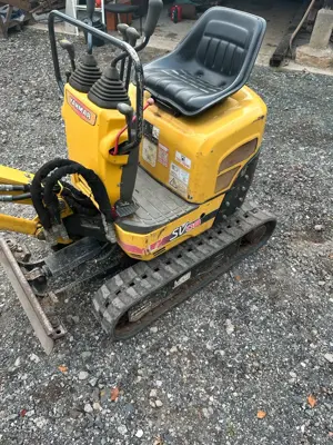 Yanmar Sv08 Minibagger Verstellfahrwerk Aux 2 Bild 8