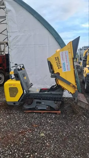 Wacker Neuson DT10 Raupendumper Dumper Japaner Bild 6