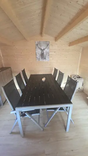 gartentisch mit 6 stühlen