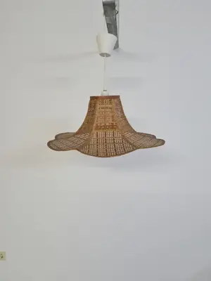 Lampe Ikea geflochten