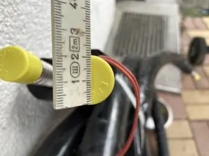 Edelstahlwellrohr 21,3mm mit Fühlerleitung Bild 2