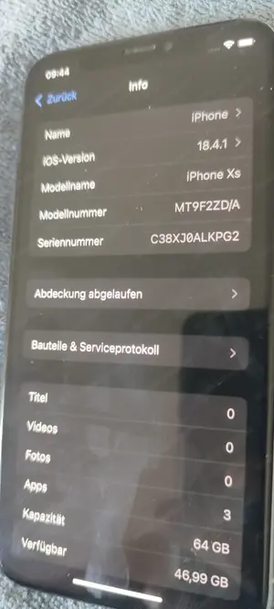 IPhone xs 64 GB version  Bild 2