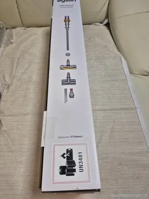 Dyson V15 Detect absolute stielsauger OVP  , gut  Akku  , 660 Watt  Bild 4