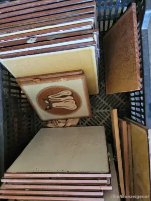25 Fliesen 25x25 +25Abschnitte