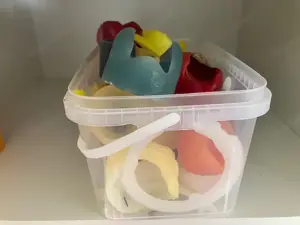 Kerzenreste zu verschenken