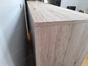 SCHRANKBETT 140x200 cm Weiß, Eichefarben Bild 5