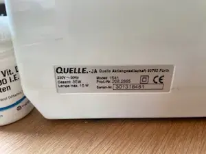 Nähmaschine Privileg defekt