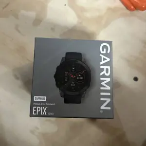 Garmin epix (Gen 2) Saphir GPS-Uhr - Schwarz