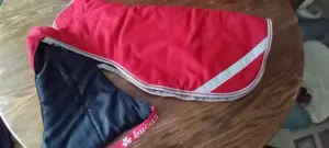 Hundemantel BUCAS rot und braun  Bild 7