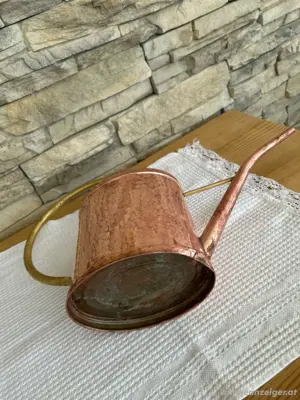 Vintage Giesskanne  Kupfer  Messing 60er Jahre Bild 2