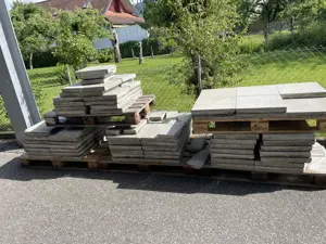 Waschbetonplatten