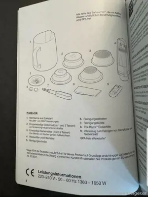 Sage Barista Pro Siebträger  Kaffeemaschine  Bild 7