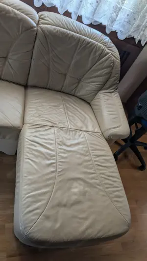 Echtleder Couch, sehr Hochwertig, wie neu Bild 4