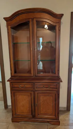 Original Selva Vitrine mit Beleuchtung