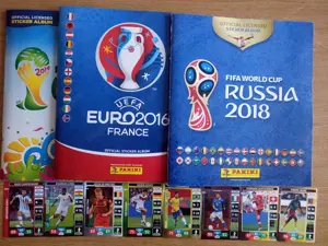 Panini Fußball Stickeralben und Sticker 2006 - 2018