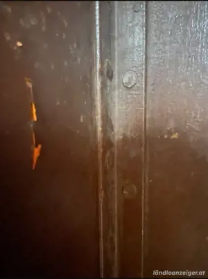 Alter Eisenschrank aus einem französischen Stahlwerk Bild 4