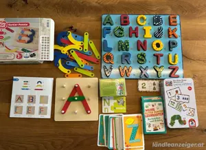 Buchstaben und Zahlen lernen (5 Spiele) 