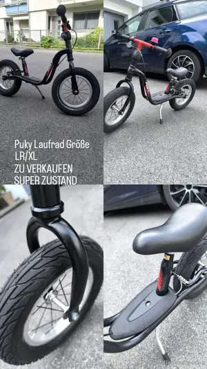 Puky Laufrad "black Edition"