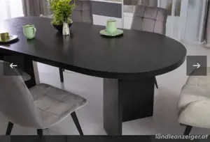esstisch dunkelgrau Bild 3