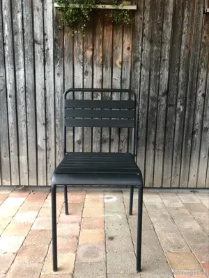 Gartenstühle schwarz Bild 2
