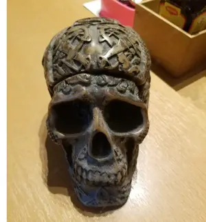 Totenkopf Aschenbecher