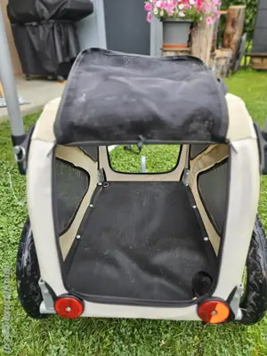 Hunde Fahrradanhänger Bild 3
