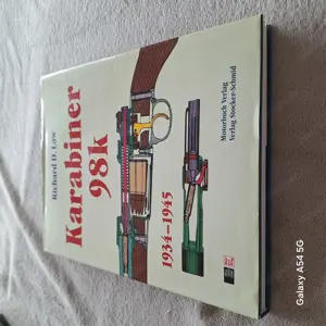 Karabiner 98k waffen sachbuch-rarität von richard d  law  Bild 3