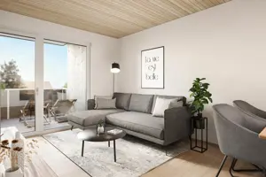 Neubau 2-Zimmer-Apartment im 2. OG mit Sonnen-Balkon in Top Lage nähe Messepark in Dornbirn Bild 5