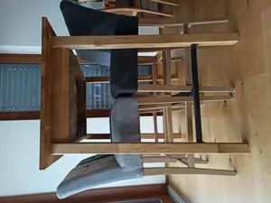 Holztisch Bartisch + 4 Stühle Bild 6