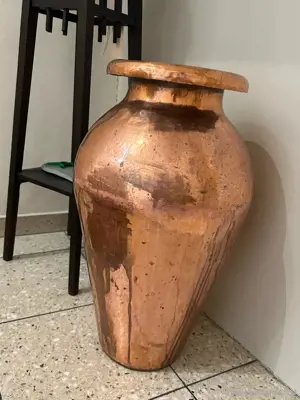 XXL Vintage   Mid Century Kupfer Vase 50er Jahre Bild 5