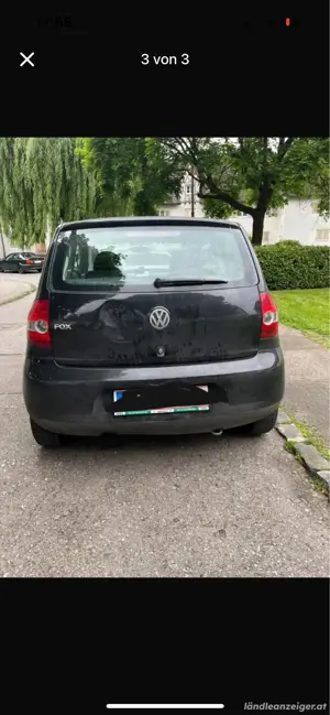 Vw Fox 1,2 Export Bild 2