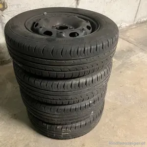 4x Conti Sommerreifen 175 70 14 mit stahlfelgen 5x100 polo a1 fabia ibiza