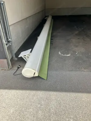Markise grün elektrisch  Bild 2