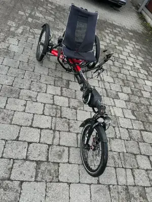 Hase Liegefahrrad Kettwiesel fully Bild 6