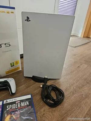 PS5 PlayStation Disc-player spielkonsole mit ovp inkluse kontrollern + 3 Videospiel 