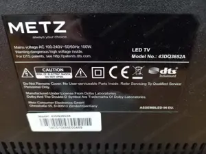 Fernseher TV METZ Bild 4