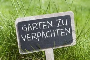 Gartengrundstück zu verpachten!