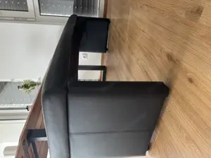 Sitzbank in schwarz Bild 2