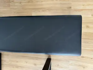Sitzbank in schwarz Bild 3