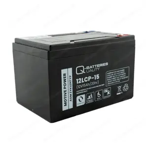 zyklenfeste AGM Batterie 12V 15Ah (C20) (B-Ware) - Scooter, Kinderfahrzeuge, usw.