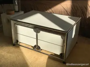 USM Haller Sideboard, Tisch mit Staufächer, Bleche Neu Bild 2