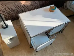 USM Haller Sideboard, Tisch mit Staufächer, Bleche Neu Bild 5