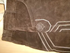 Lederhose mit Trägern Bild 5